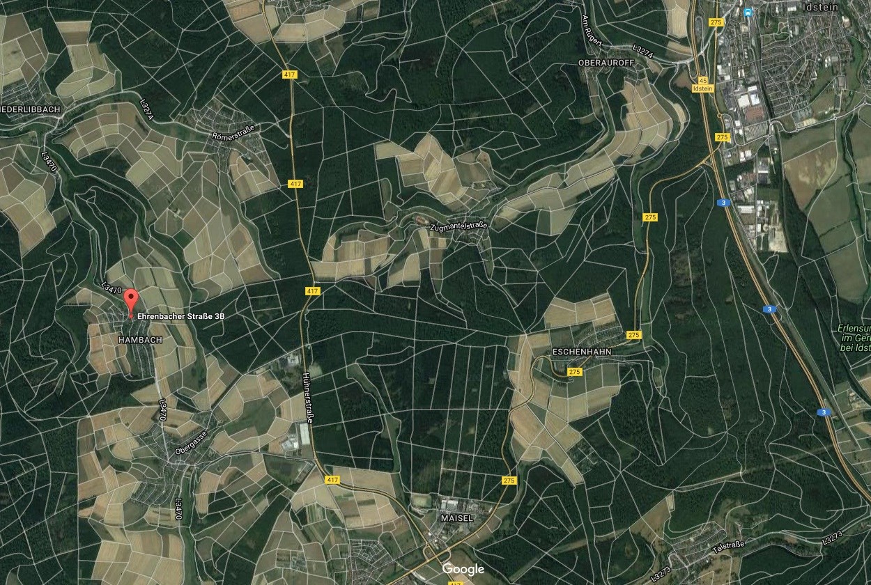 Bild Karte von Taunusstein