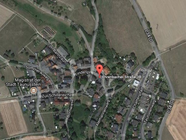 Bild Stadtplan Hambach